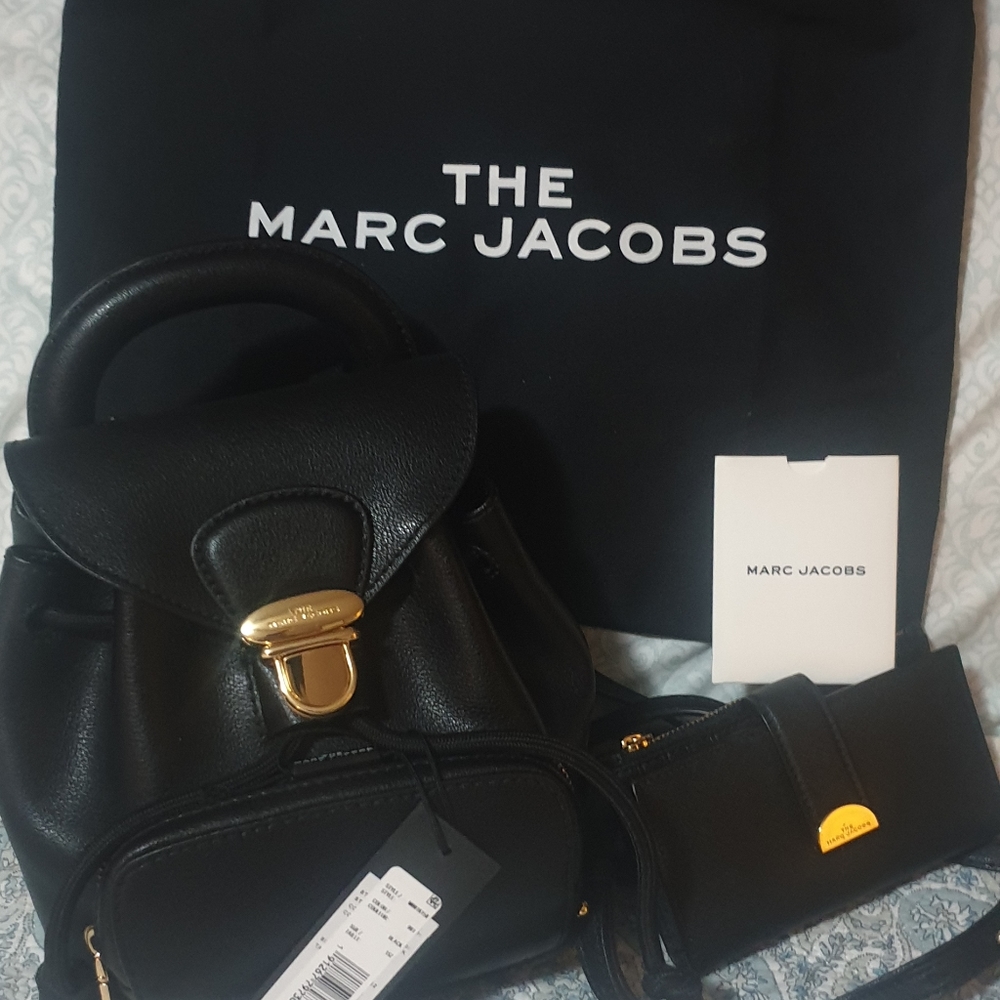 Marc Jacobs Bubble Backpack with Wallet